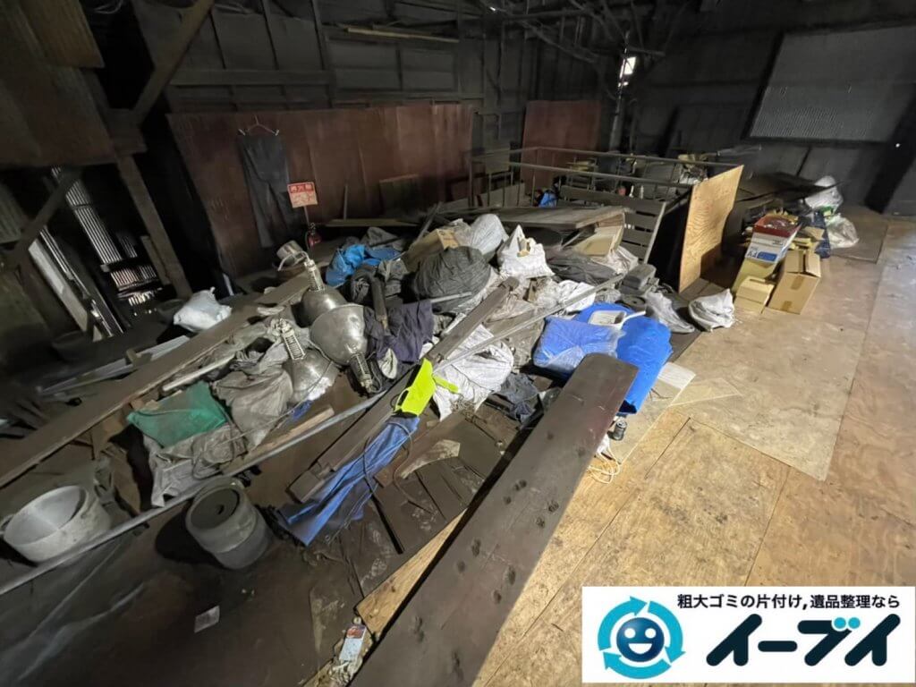 2021年6月28日大阪府大阪市平野区で倉庫の不用品回収写真6
