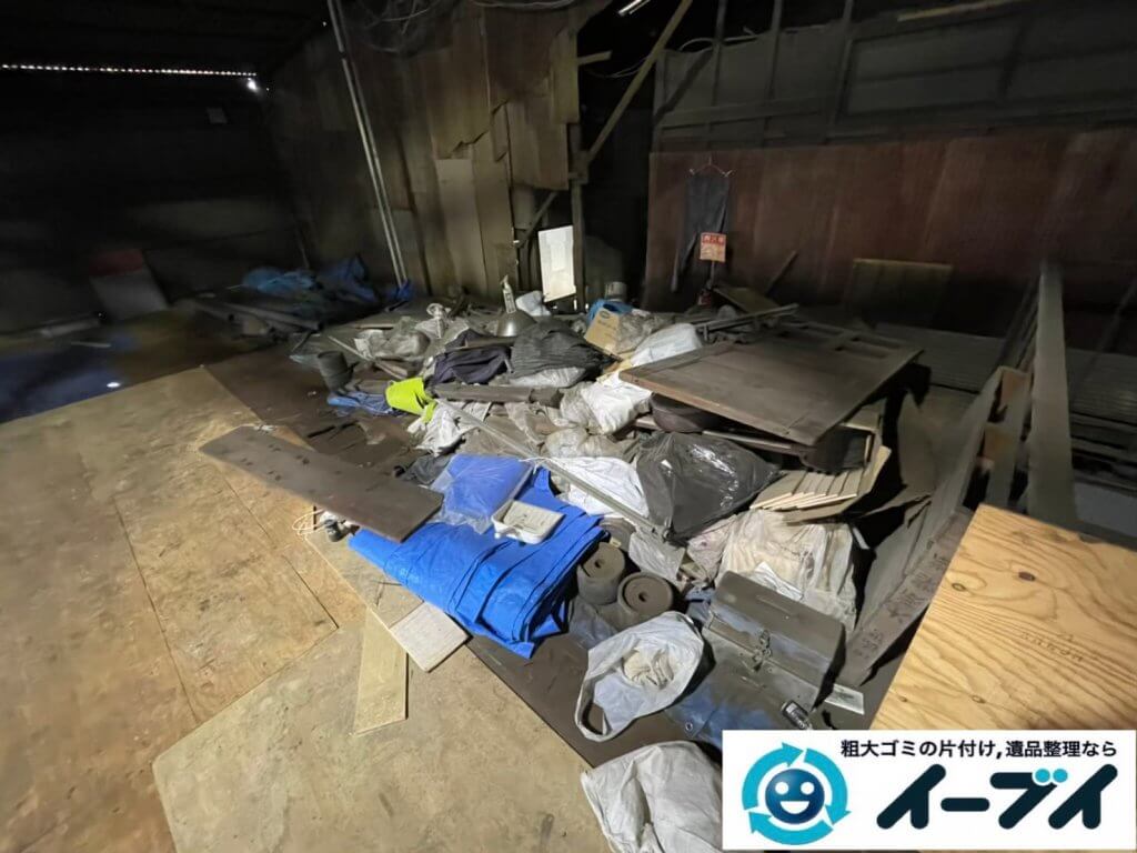 2021年6月28日大阪府大阪市平野区で倉庫の不用品回収写真4