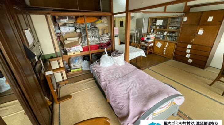 2021年８月１３日大阪府大阪市福島区でタンスやベッドの大型家具の不用品回収。写真3