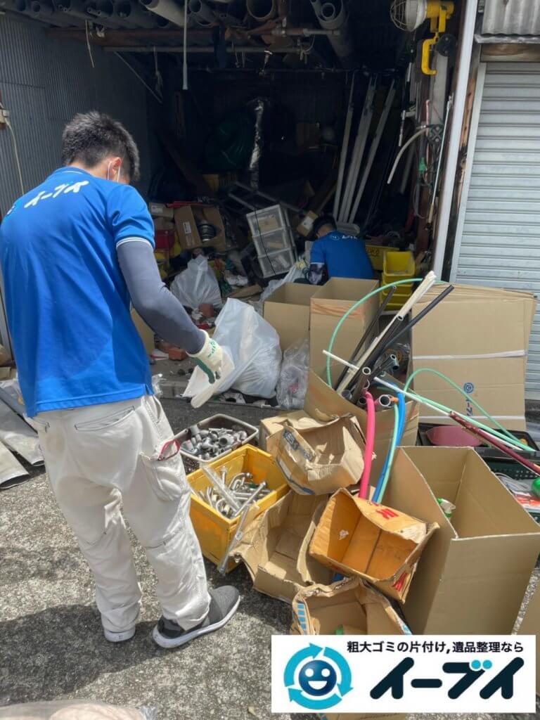 2021年9月2日大阪府大阪市生野区で倉庫の不用品回収をさせていただきました。写真7