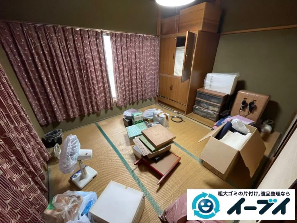 2021年１２月１６日大阪府岬町で和箪笥や鏡台の大型家具処分をさせていただきました。写真2