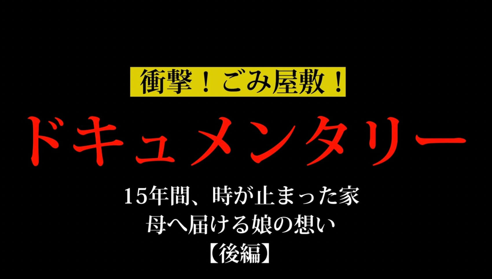 2021年1月10日衝撃！ごみ屋敷！片付けが苦手な母へ届ける娘の想い 15年間時が止まった家〜作業2日目〜写真4