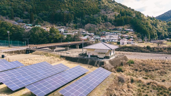 山間部の住宅