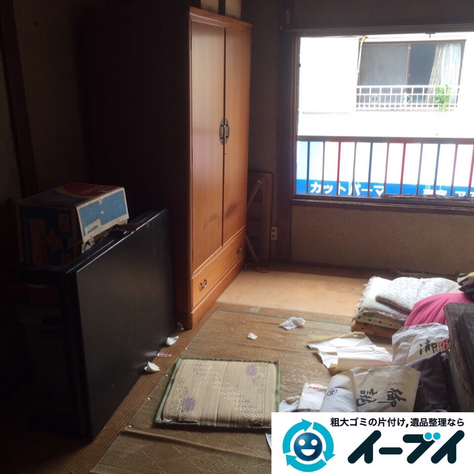 9月7日　大阪府四条畷市で遺品整理と家具や粗大ゴミの不用品回収をしました。写真3