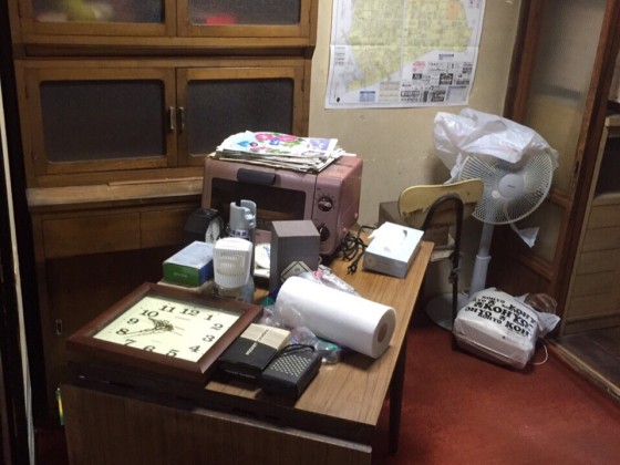 9月10日 大阪府和泉市で遺品整理に伴う家具や粗大ゴミの不用品や廃品の片付け作業。作業写真2