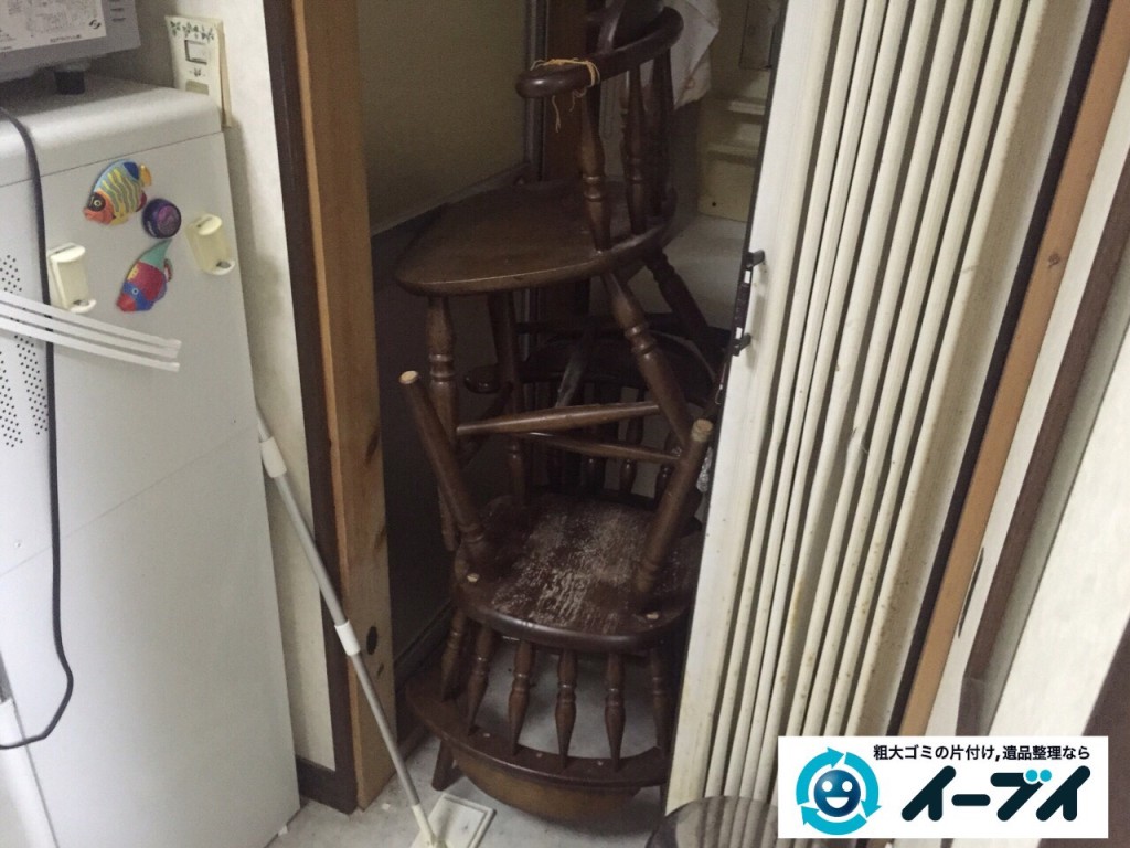 9月16日　大阪府大阪市城東区でゴミ屋敷状態の汚部屋の片付けをしました。写真2