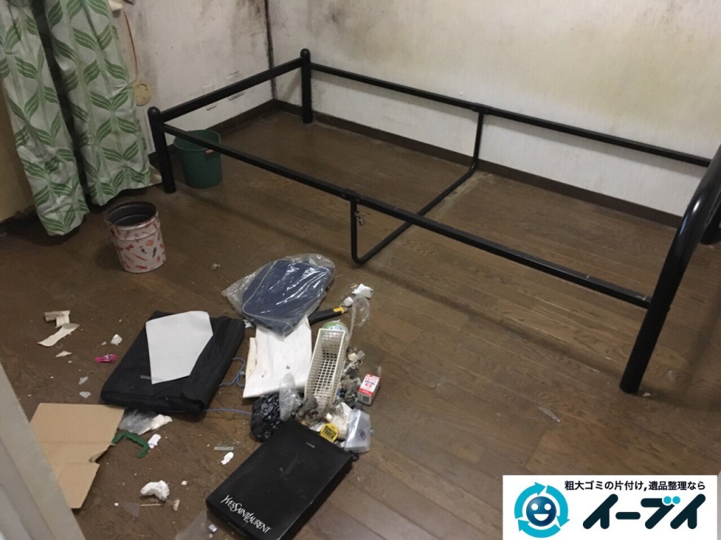 10月18日　大阪府大阪市西淀川区で汚部屋のゴミ屋敷の片付けをしました。写真3