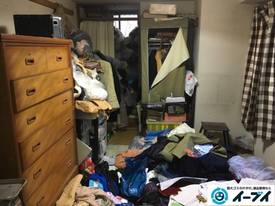 10月18日 大阪府門真市で汚部屋のゴミ屋敷の片付けをしました。写真7
