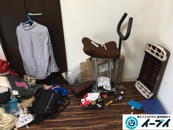 11月18日 大阪府大阪市西成区でベットや布団など粗大ゴミの不用品回収をしました。写真5
