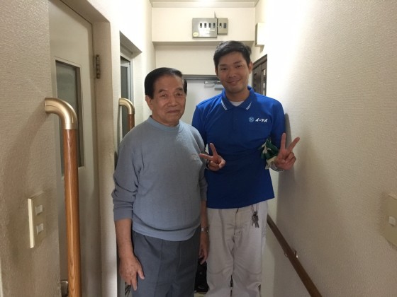 11月7日 大阪府大阪市住吉区で布団とソファーの処分でイーブイを利用してくださいました。写真1