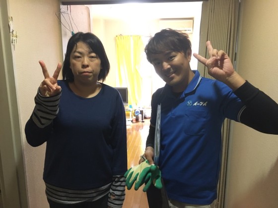 12月27日 大阪府大阪市港区で引っ越しに伴い、不用品回収でイーブイを利用して頂きました。