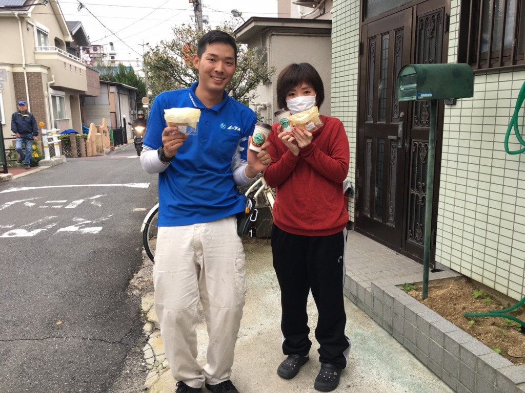 2017年1月17日　大阪府東大阪市でソファーや粗大ゴミの不用品回収でイーブイをご利用してくださいました。写真2