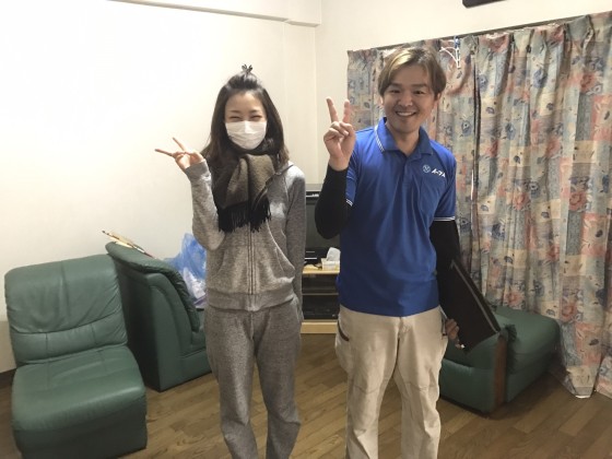 2017年2月10日大阪府三島郡島本町で部屋の片付けに伴い、家具や粗大ゴミ処分でイーブイを利用して頂きました。