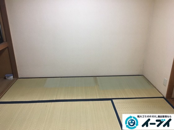 2017年3月2日大阪府大阪市阿倍野区で大型家具や押し入れの布団や粗大ゴミの不用品回収をしました。写真5