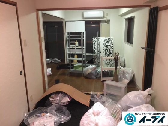 2017年3月23日大阪府大阪市福島区で家具処分や粗大ゴミの片付けで不用品回収を行いました。写真4