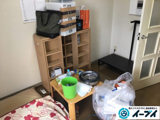 2017年3月17日大阪府大阪市中央区で引越しに伴う粗大ゴミの不用品回収とハウスクリーニングをしました。写真5