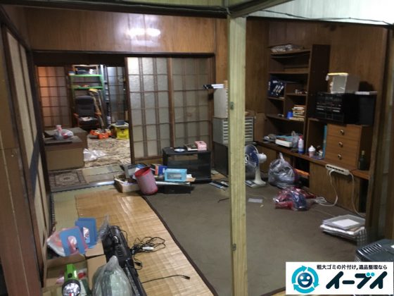 2017年3月28日大阪府大阪市浪速区で遺品整理に伴う生活硫黄品の片付けをしました。写真2