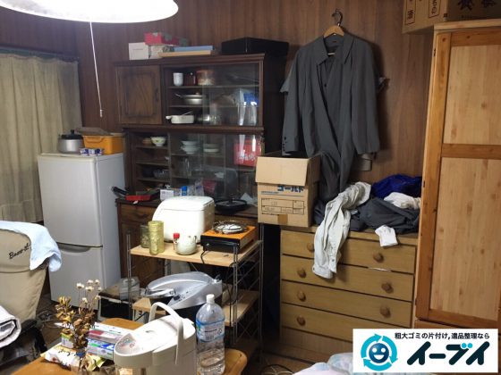 2017年4月6日大阪府豊中市で遺品整理に伴い家財道具の処分をしました。写真5