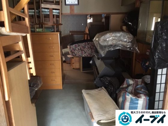 2017年4月21日大阪府大阪市北区で遺品整理に伴い家具や遺品処分をしました。写真3
