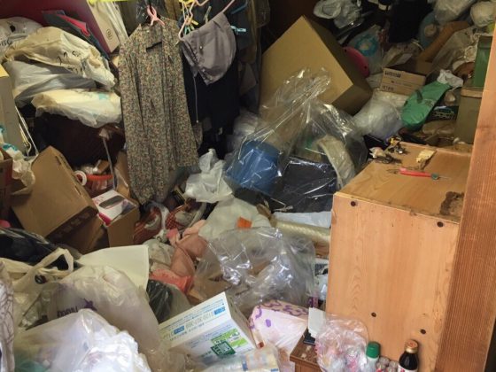 2017年4月28日大阪府茨木市でゴミ屋敷の片付け処分をしました。写真2