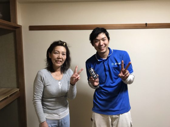 2017年4月23日大阪府平野区で不要な家財道具の処分でイーブイを利用して頂きました。