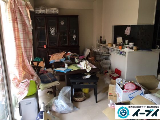 2017年5月7日大阪府大阪市住吉区で遺品整理に伴う家具処分や遺品処分をしました。写真6