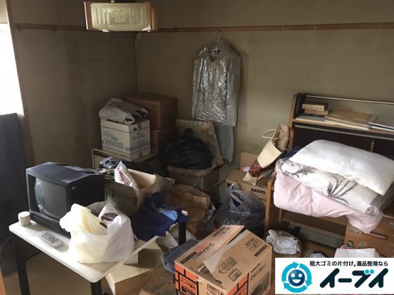 2017年5月24日大阪府岬町で遺品整理に伴い家具や生活用品の処分をしました。写真4