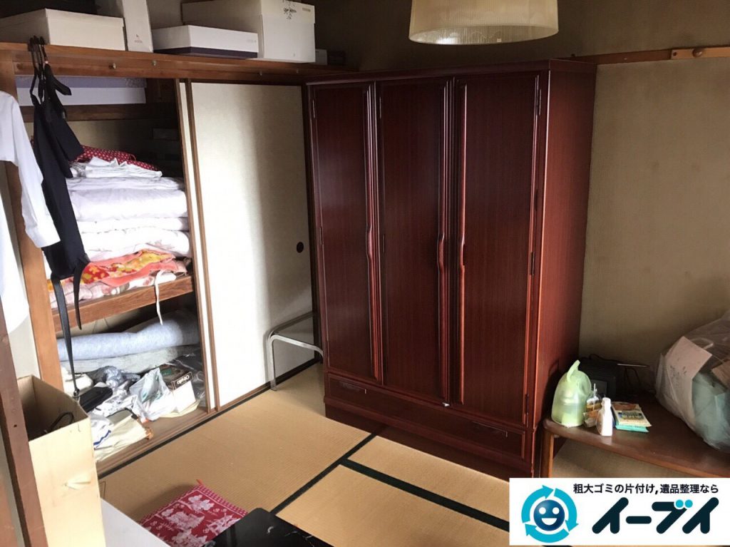 2017年5月15日大阪府豊中市で遺品整理のご依頼を受け家具や粗大ゴミの処分をしました。写真6