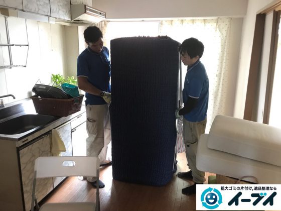 2017年5月21日大阪府大阪市住之江区で引越しに伴う生活用品や粗大ゴミの不用品回収をしました。写真3