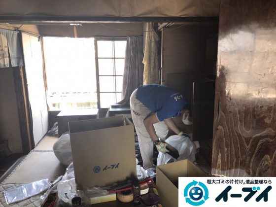 2017年6月12日大阪府能勢町で遺品整理に伴い家具や日用品の片付け処分をしました。写真11