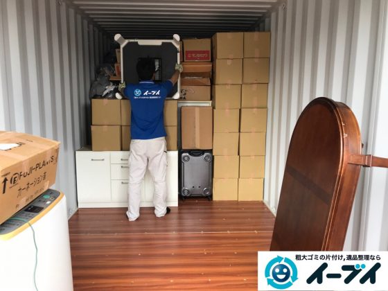 2017年6月14日大阪府大阪市福島区で引越し荷物をトランクルームまで運搬作業をしました。写真