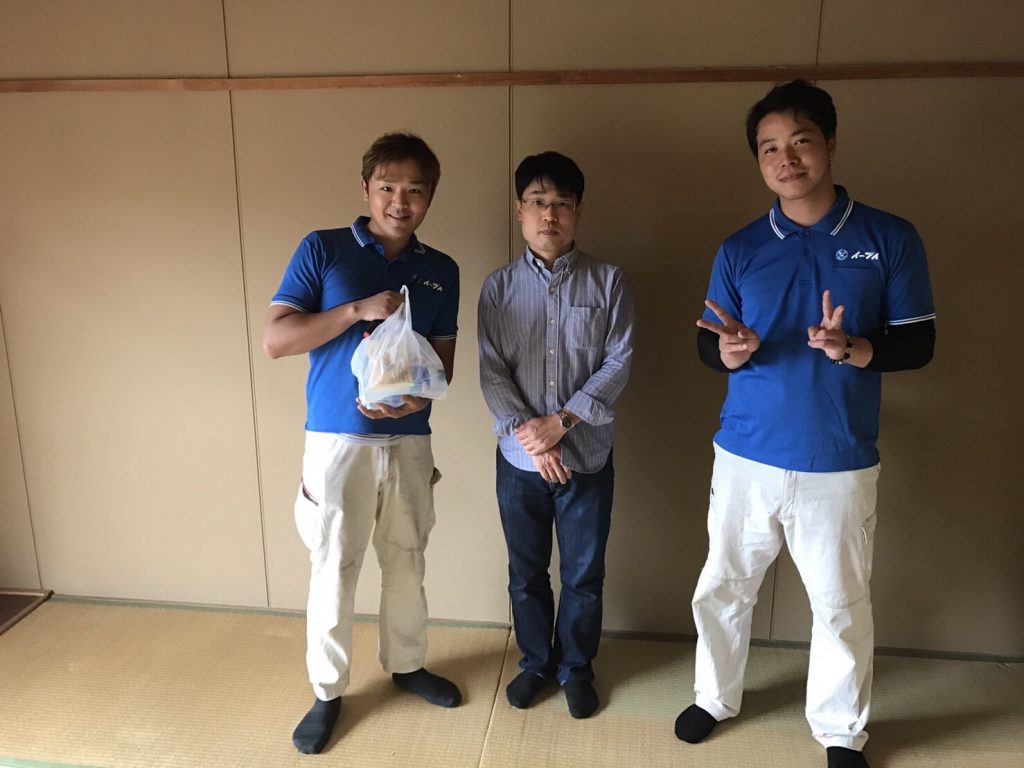 2017年6月25日大阪府寝屋川市で遺品整理の際に出た家財道具の処分でイーブイ利用して頂きました。