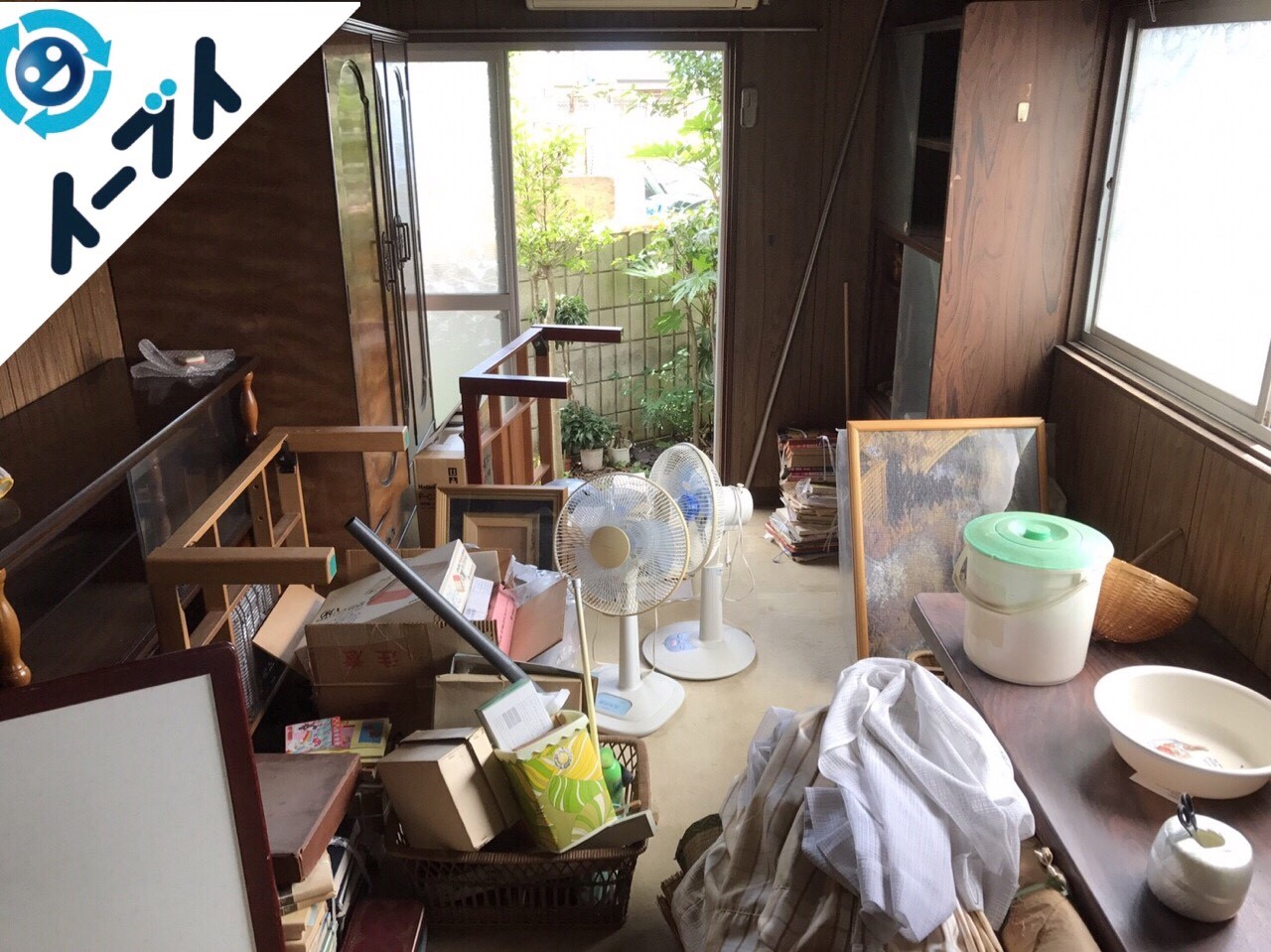 2017年8月4日大阪府千早赤阪村で遺品整理に伴い家具や廃品の処分をしました。写真4