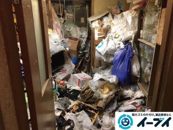 2017年8月5日大阪府池田市でゴミ屋敷の片付けや処分をしました。写真7