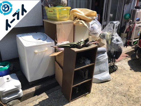 2017年8月7日大阪府池田市で大掃除に伴う片付けで不用品回収を利用していただきました。写真5