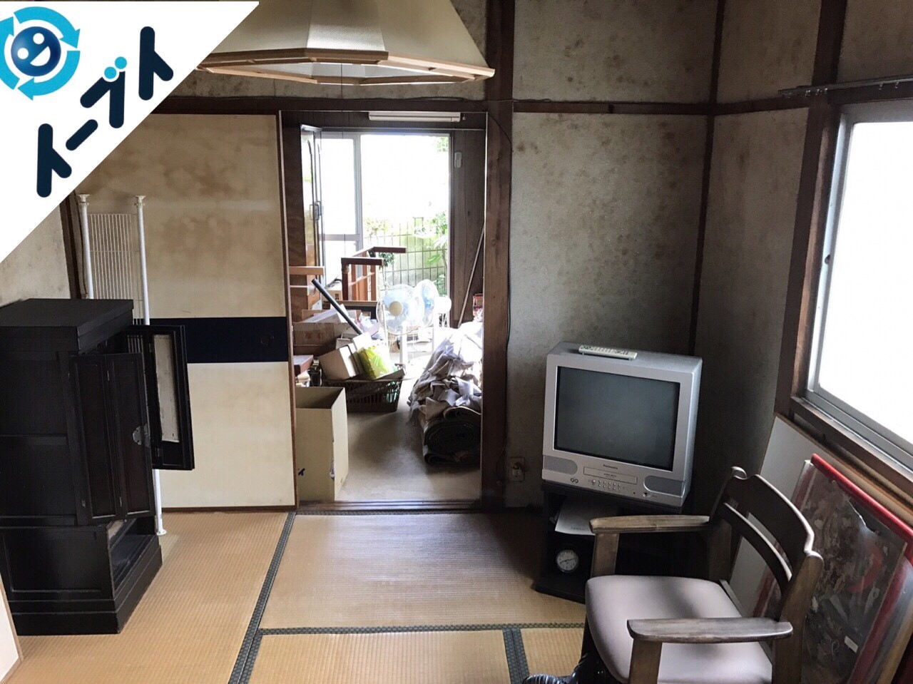 2017年8月20日大阪府能勢町で遺品整理の依頼を受け家具や廃品の処分をしました。6