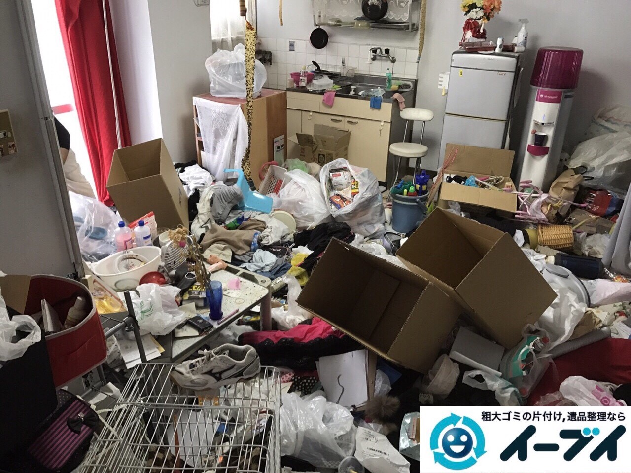 2017年8月27日大阪府大阪市旭区で汚部屋と言われるゴミ屋敷の片付けをしました。（後編）写真10