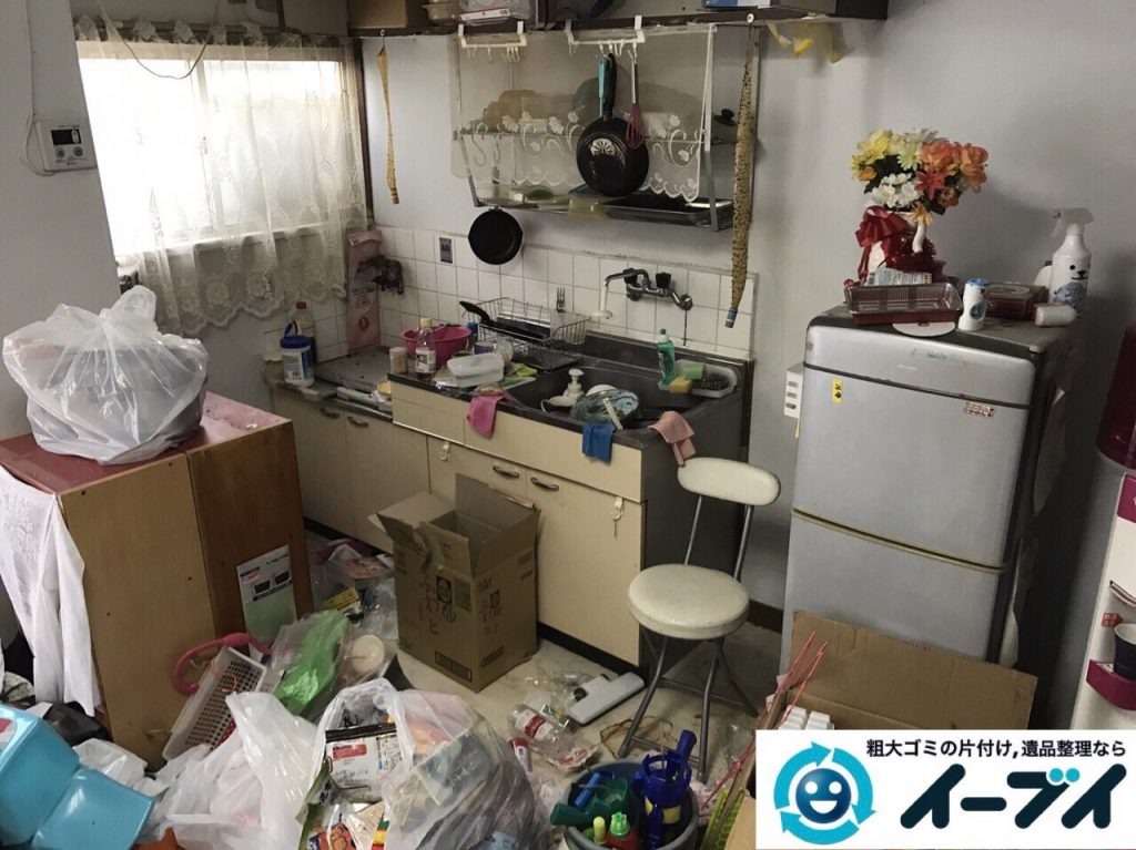 2017年8月27日大阪府大阪市旭区で汚部屋と言われるゴミ屋敷の片付けをしました。（後編）写真6
