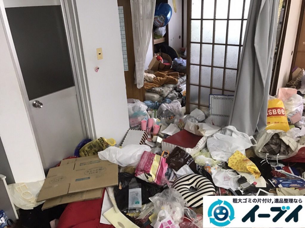 2017年8月27日大阪府大阪市旭区で汚部屋と言われるゴミ屋敷の片付けをしました。（後編）写真2