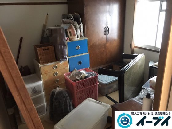2017年9月3日大阪府大阪市大正区で遺品整理に伴い婚礼家具や粗大ゴミの処分と遺品処分をしました。写真7