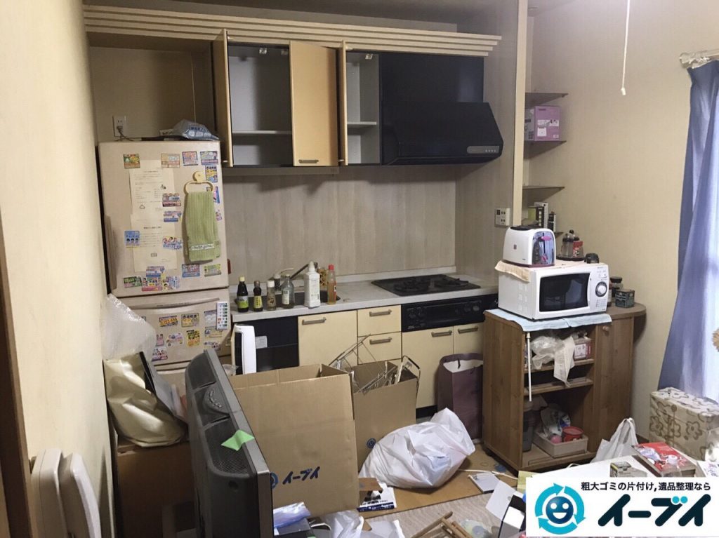 2017年9月30日大阪府岸和田市で遺品整理に伴い家具処分や片付けをしました。写真2