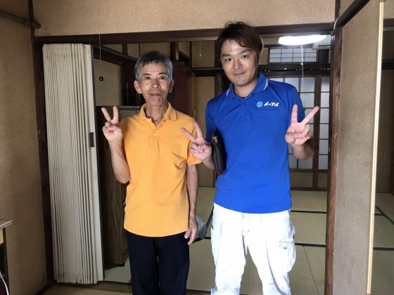2017年兵庫県尼崎市で遺品整理とハウスクリーニングのご依頼をいただきました。9月23日