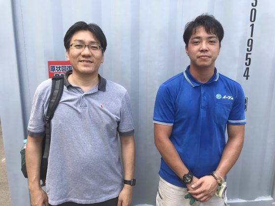 2017年9月5日大阪府八尾市高井田でトランクルームの整理でイーブイを利用して頂きました。