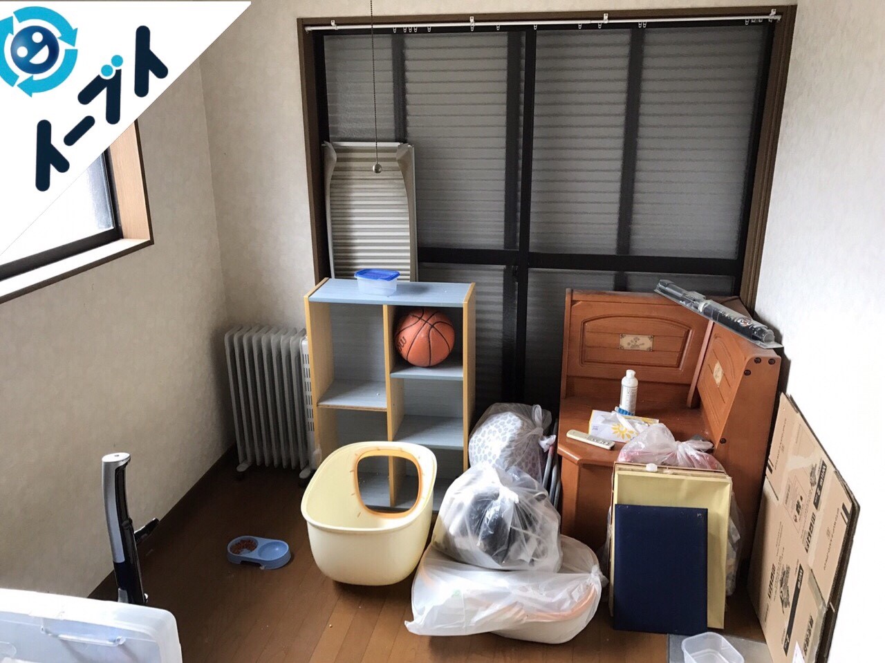 2017年10月9日大阪府堺市東区で部屋の断捨離に伴いベッドや健康器具の不用品回収をしました。写真2