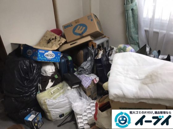 2017年10月21日大阪府泉佐野市で遺品整理に伴い家具処分や形見分けをしました。写真5