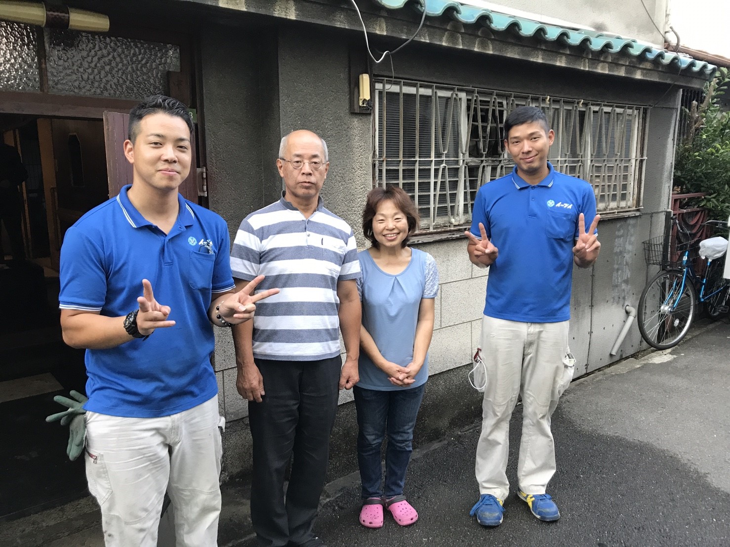 2017年10月2日大阪府大阪市城東区で遺品整理に伴う家財道具や生活用品を全て処分させていただきました。