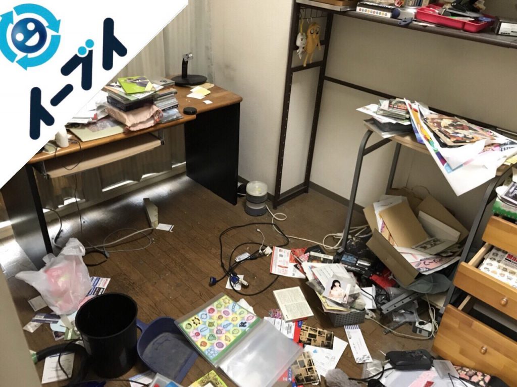 2017年11月30日大阪府和泉市で部屋の粗大ゴミを全て不用品回収しました。写真4