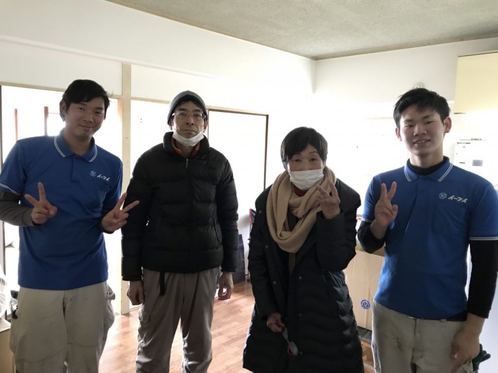 2018年2月9日大阪府大阪市西淀川区で引っ越しにあたり家財道具の処分でイーブイをご利用して頂きました。
