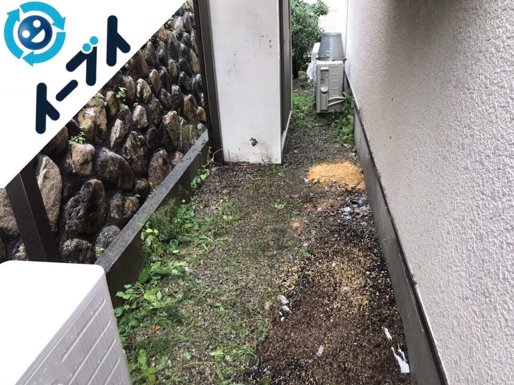 2018年4月2日大阪府摂津市で簾や廃品などの不用品回収をしました。写真6