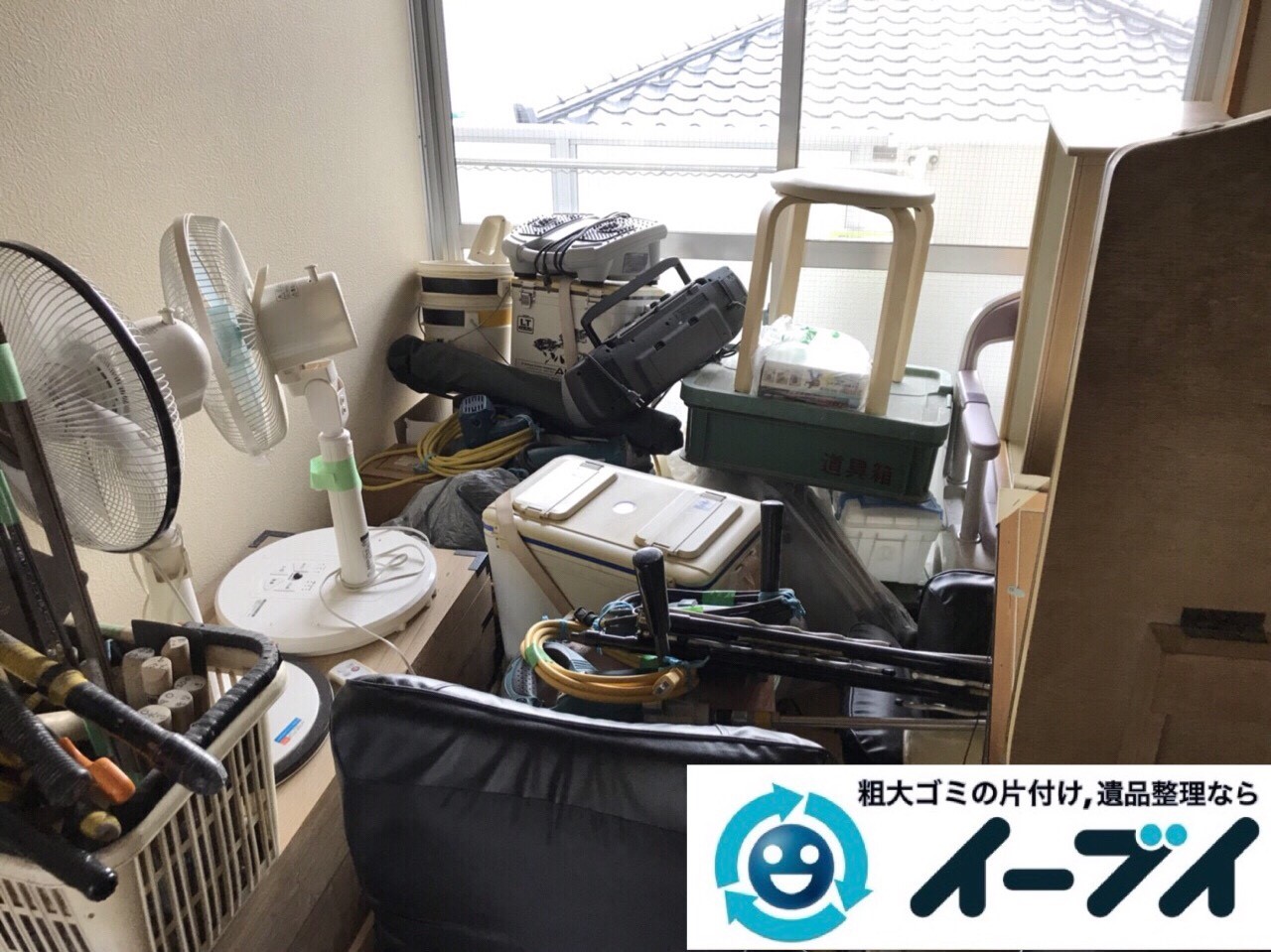 2018年3月8日大阪府堺市西区で廃家電や台所の調理器具など不用品回収をしました。写真4